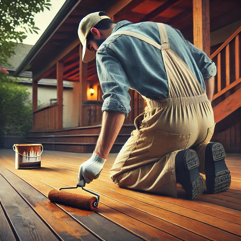 Deck and Fence Staining:Painting Deck and Fence Staining:Painting